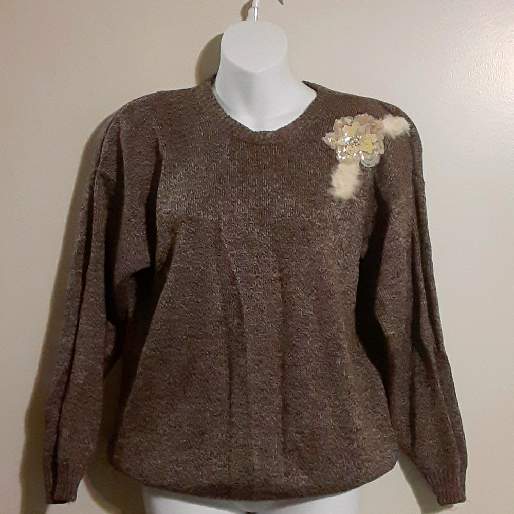 Vintage Pullover Sweater Oldmoney Lady D Style